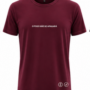 Camisa Cor Vinho Básica